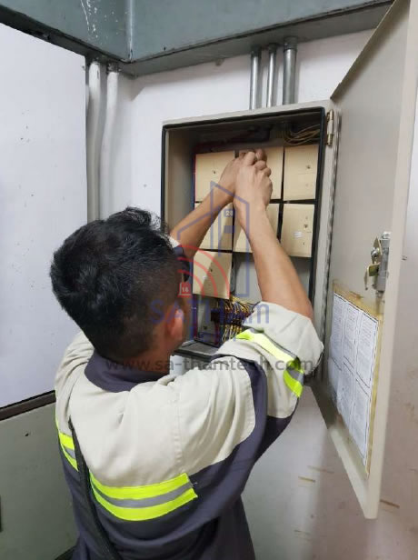 รับตรวจสอบระบบไฟอลาม