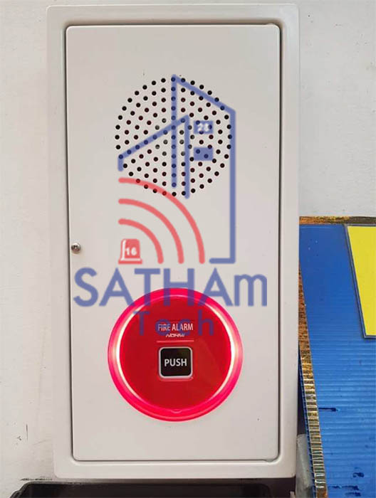 ตรวจเช็คการทำงานระบบแจ้งเตือนไฟไหม้ประจำปี