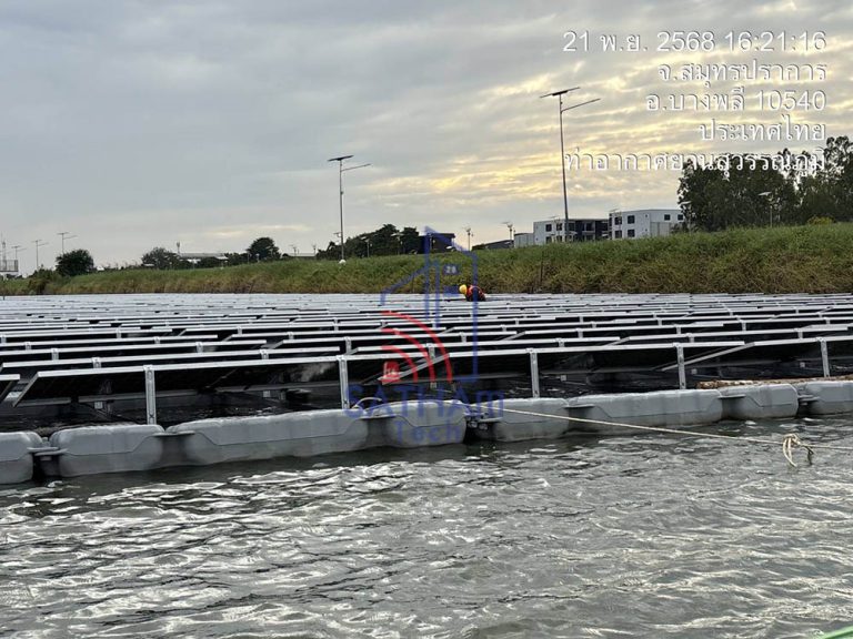 ติดตั้งโซล่าเซลล์สระน้ำ